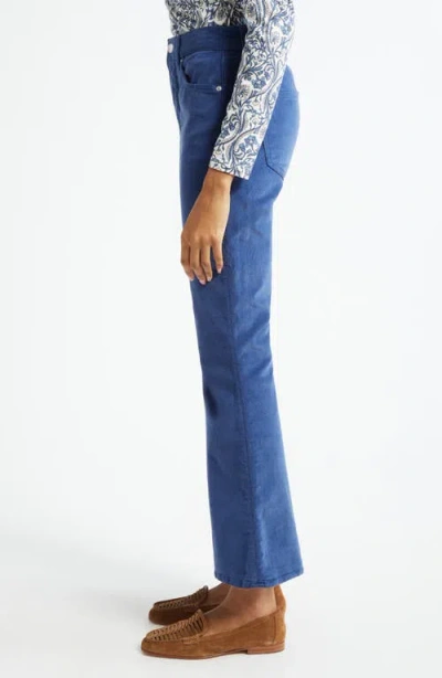 Veronica Beard Carson Corduory Flare Leg Ankle Pants