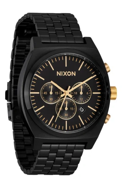 Nixon Time Teller Chronograph Bracelet Watch, 40mm
