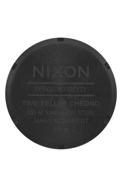 Nixon Time Teller Chronograph Bracelet Watch, 40mm