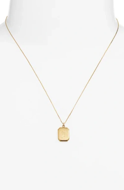 Set & Stones Audrey Birth Flower Pendant Necklace