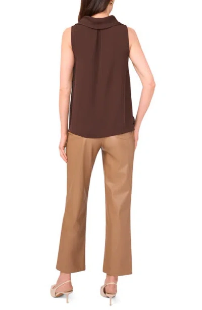 Vince Camuto Cowl Neck Sleeveless Blouse