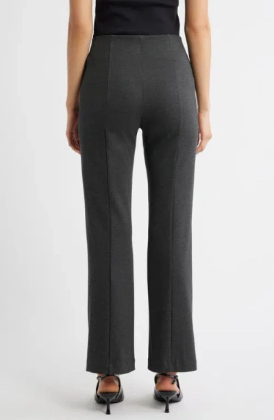Nordstrom Pull-on Ponte Trousers In Gray