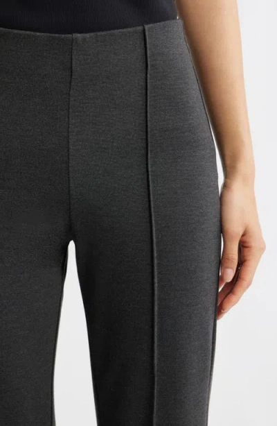 Nordstrom Pull-on Ponte Trousers In Gray
