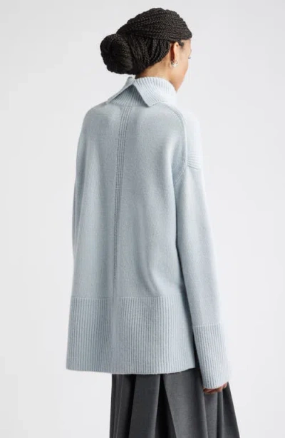 Nordstrom Wool & Cashmere Turtleneck Sweater In Blue