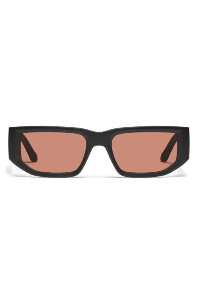 Quay Good Time 54mm Small Rectangular Sunglasses