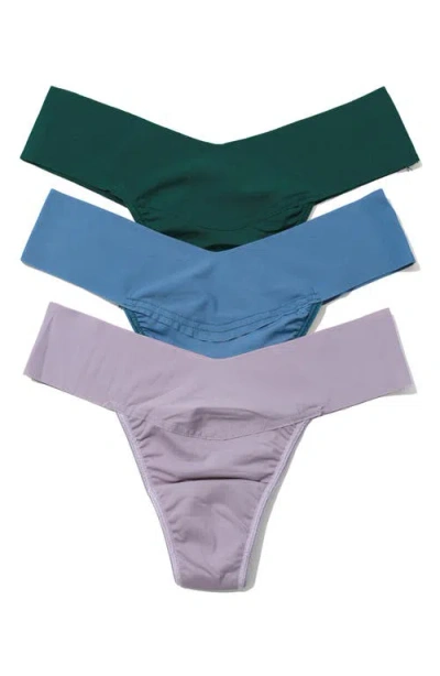 Hanky Panky Breathe Assorted 3-pack V-cut Thongs