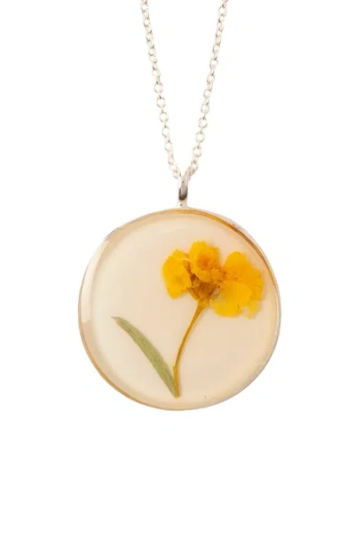 Uncommon Goods Birth Flower Necklace