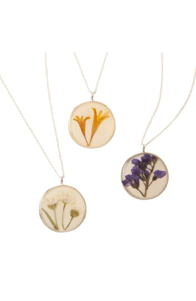 Uncommon Goods Birth Flower Necklace
