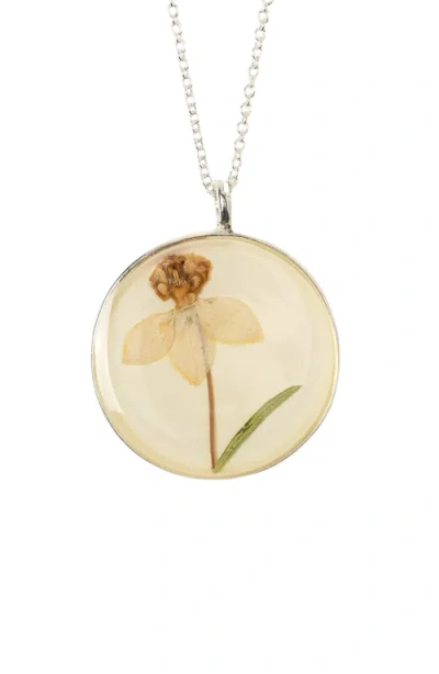 Uncommon Goods Birth Flower Necklace