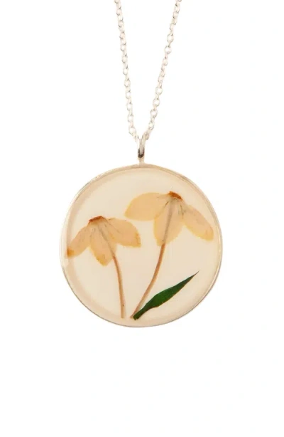 Uncommon Goods Birth Flower Necklace