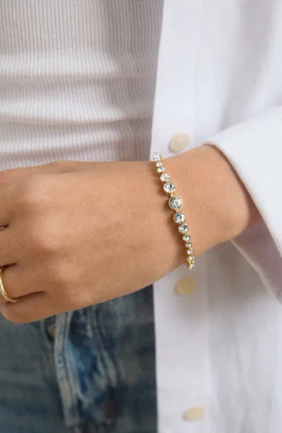 Baublebar Round Stone Crystal Slider Bracelet