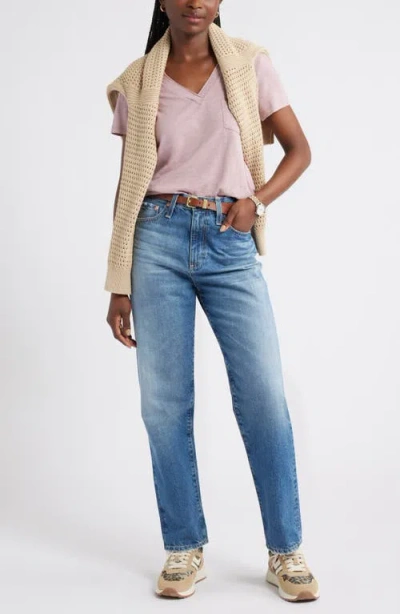 Caslonr Caslon(r) Cotton & Modal V-neck T-shirt