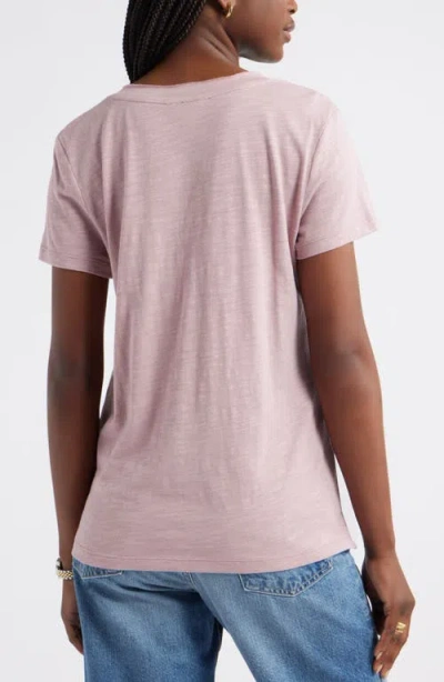 Caslonr Caslon(r) Cotton & Modal V-neck T-shirt