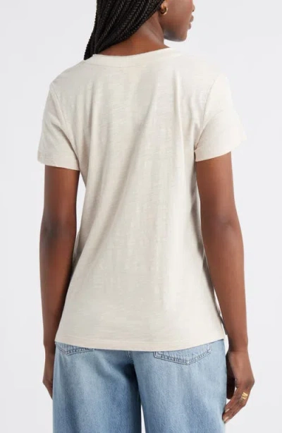 Caslonr Caslon(r) Cotton & Modal V-neck T-shirt