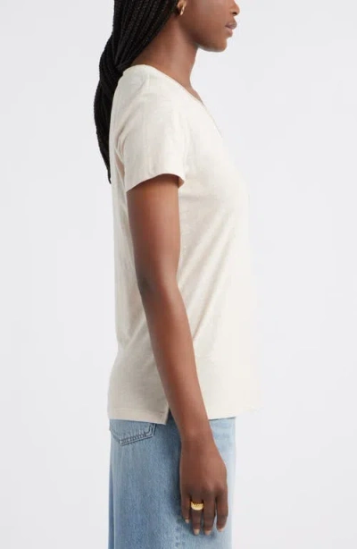 Caslonr Caslon(r) Cotton & Modal V-neck T-shirt