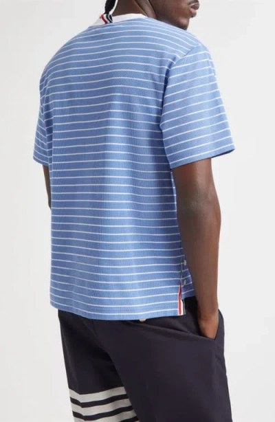 Thom Browne Milano Stripe Short Sleeve Pocket T-shirt