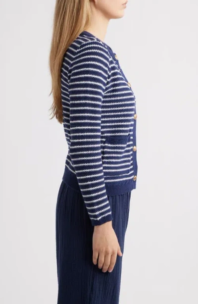 Beachlunchlounge Piera Stripe Cardigan