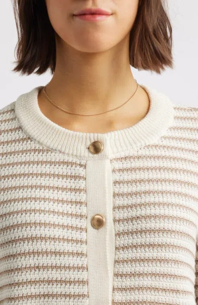 Beachlunchlounge Piera Stripe Cardigan