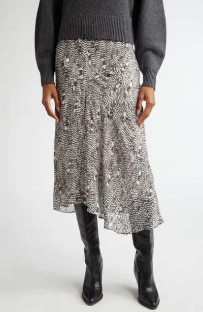 Isabel Marant Lisanne Crepe Midi Skirt