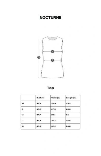 Nocturne Linen Waist Accessory Detailed Blouse