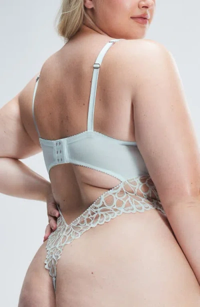 Savage X Fenty Savage Not Sorry Sheer Lace Teddy
