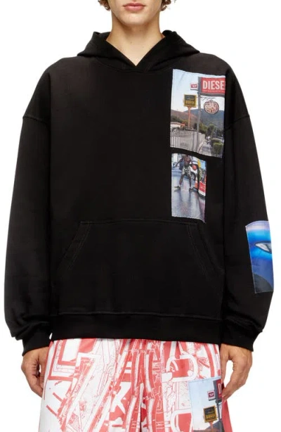 Diesel ® S-boxt Graphic Hoodie