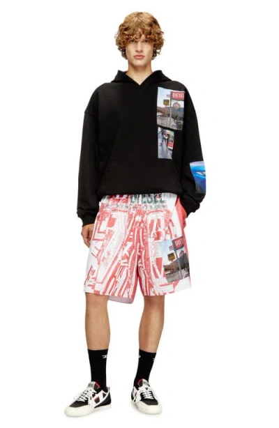 Diesel ® S-boxt Graphic Hoodie