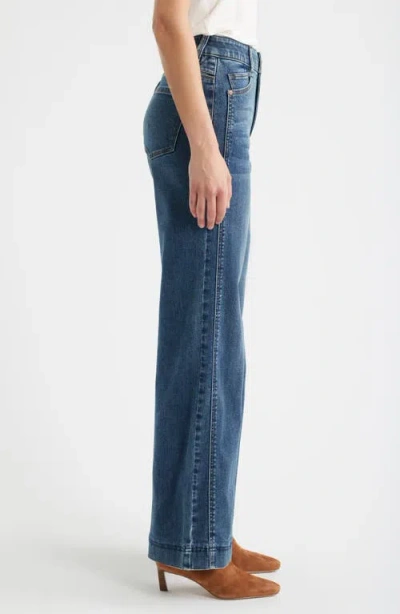 Wit & Wisdom Skyrise Double Side Seam Wide Leg Jeans