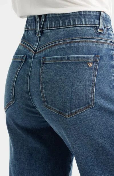 Wit & Wisdom Skyrise Double Side Seam Wide Leg Jeans