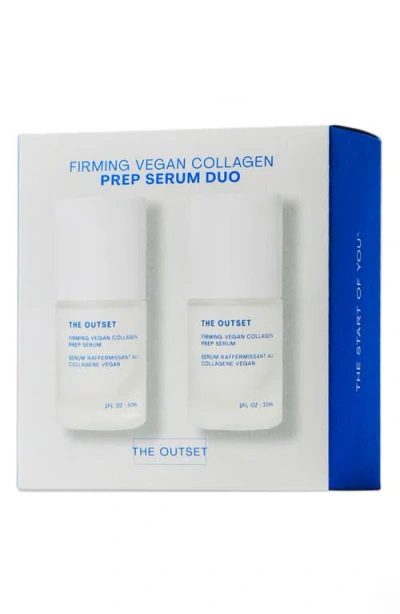 The Outset Firming Vegan Collagen Prep Serum Duo $92 Value