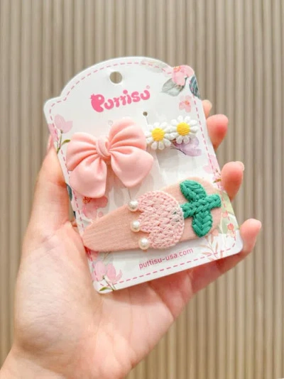 Puttisu 2pc Hair Clip Set