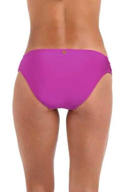 Sunshine 79 Gypset Shirred-side Bikini Bottoms
