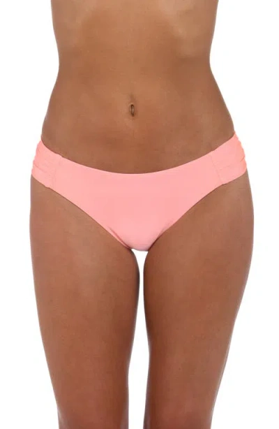 Sunshine 79 Gypset Shirred-side Bikini Bottoms
