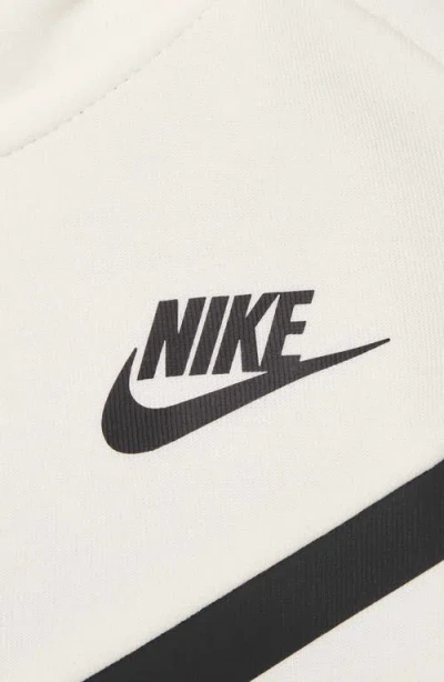Nike Women's  Sportswear Tech Fleece Girls' Full-zip Hoodie In White