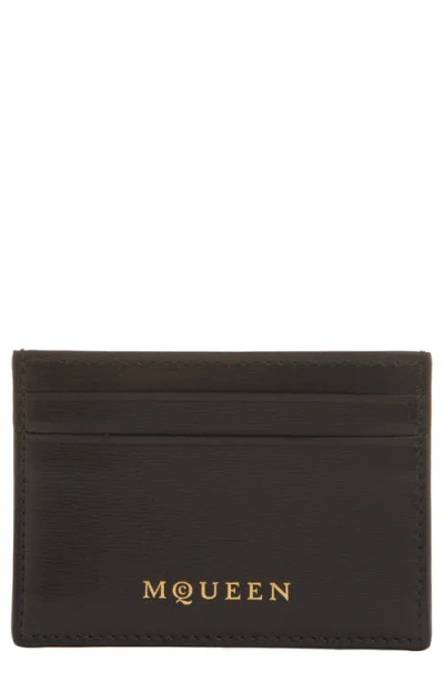 Alexander Mcqueen Mcqueen Foil Logo Card Holder