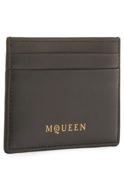Alexander Mcqueen Mcqueen Foil Logo Card Holder