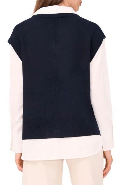 Halogenr Halogen(r) Layered Look Sweater Vest
