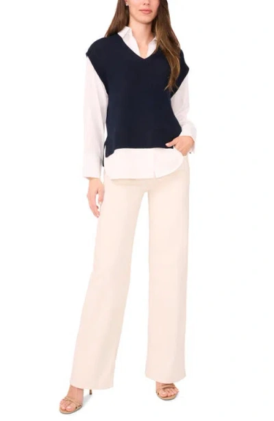 Halogenr Halogen(r) Layered Look Sweater Vest