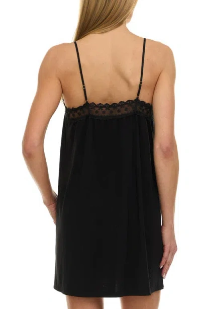 Flora Nikrooz Maven Lace Trim Jersey Chemise