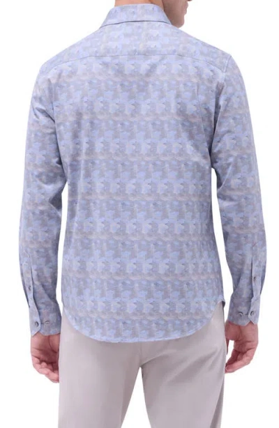 Bugatchi Jimmy Ooohcotton® Abstract Print Button-up Shirt
