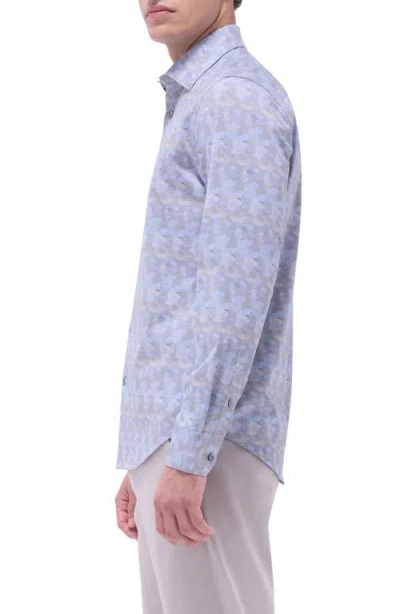 Bugatchi Jimmy Ooohcotton® Abstract Print Button-up Shirt