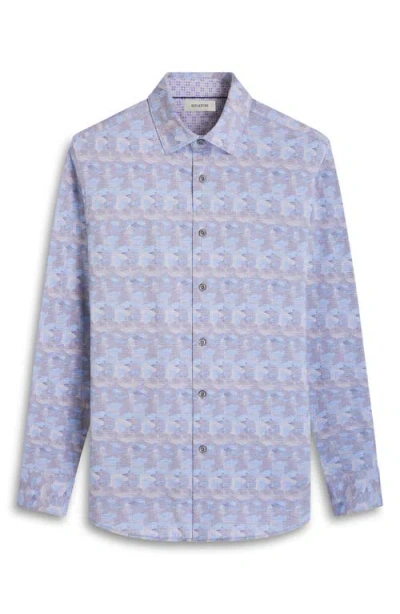 Bugatchi Jimmy Ooohcotton® Abstract Print Button-up Shirt