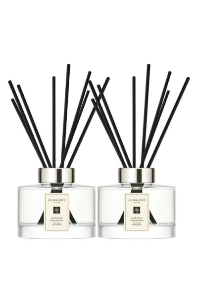 Jo Malone London ™ Lime Basil & Mandarin Diffusers Duo $224 Value In Transparent