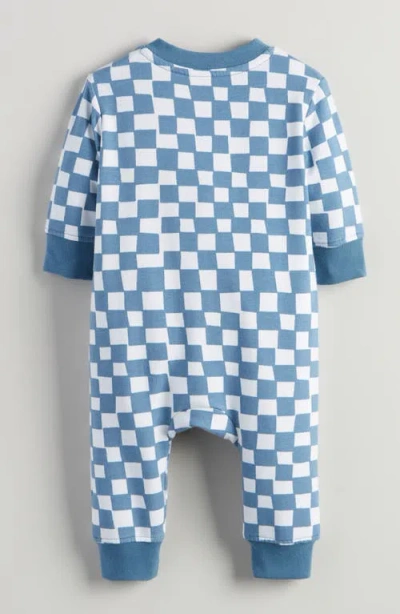 Tucker + Tate Puppy Pals Fleece Sweatshirt Romper In Blue
