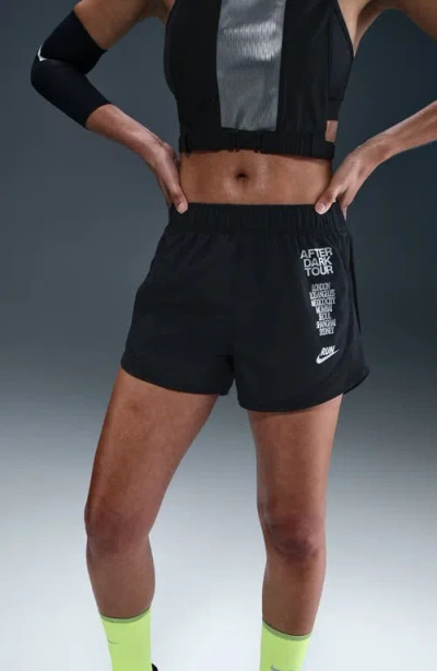 Nike Tempo After Dark Tour Dri-fit Lined Running Shorts