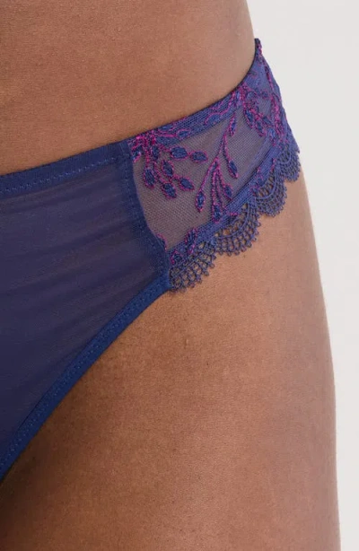 Simone Perele Singuliere Tanga In Blue