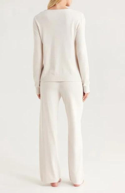 Barefoot Dreams Cozychic® Ultra Lite® Boat Neck Pajamas In White