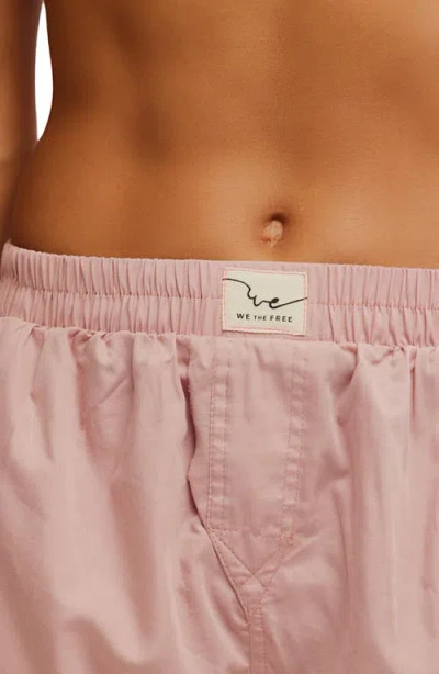 Free People Day To Day Solid Boxers