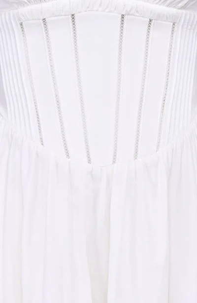 House Of Cb Samia Maxi Sundress In White