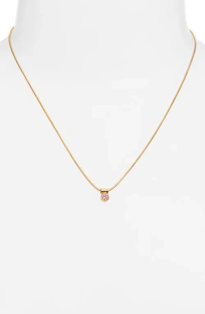 Set & Stones Ellie Birthstone Pendant Necklace